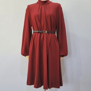 울 니트 하이넥 원피스, 포에버마리