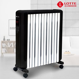롯데알미늄 전자식 라디에이터 LOR-E12T 욕실 사무실 히터 동파방지 난방기 DKM
