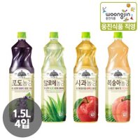 가야농장 주스 1.5L 4페트 (알로에,토마토,복숭아,사과,당근)