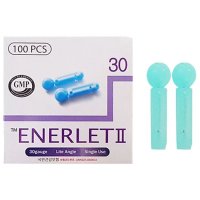 [땡큐온] ENERLET 채혈침 혈당 30G 100p 멸균 란셋