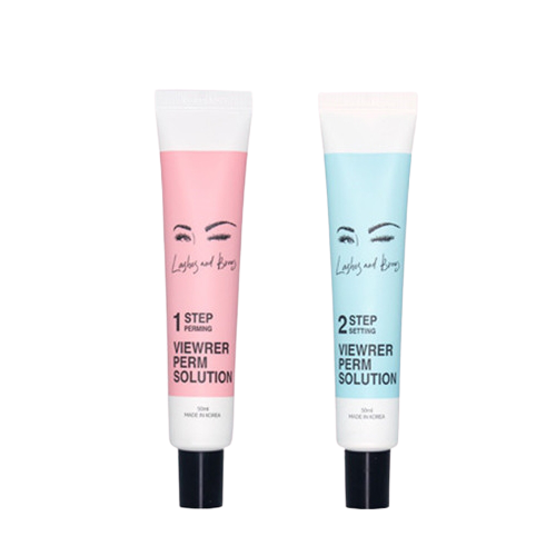 래쉬앤브로우 뷰러펌 솔루션 1제 50ml + 2제 50ml