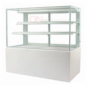 카페용 사각 뒷문형 화이트 제과쇼케이스 1200 제작