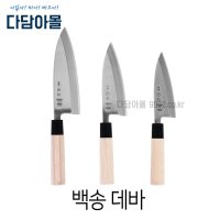 일본정품 백송 데바칼 회칼 130/155/180mm 일식칼  130mm