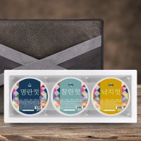 설해담 속초 젓갈 알찬 선물세트 2호 명란 오징어 명태초무침 각500g