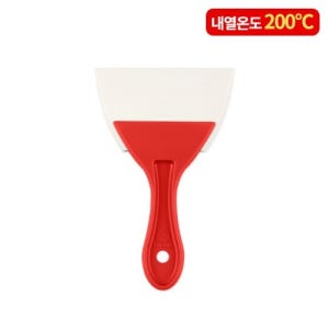 칸다 086171일본 실리콘 알뜰주걱-대(적색)