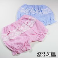 조이 시원 속바지 블루머 2종 세트 S