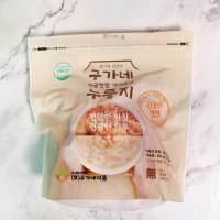 구가네 국내산햅쌀 가마솥맛 누룽지 600g