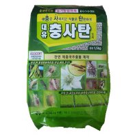 충사탄 1 5kg 무 배추 깍지벌레 총채벌레 응애 진딧물 무 배추