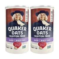 QUAKER 퀘이커 오트퀵 오트밀 글루텐프리 Quick 1Minute Oats 2개