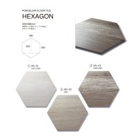 AMBRA 헥사곤타일 HEXAGON TILE 225x260 2 무광 1box WS-02