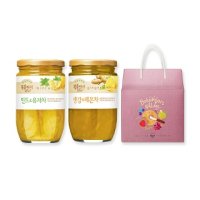 청량리점 비즈모어플러스 민트유자차500g 생강레몬차500g 세트 -