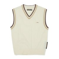 [셀루이 후루] CLASSIC V-NECK KNIT VEST_IVORY