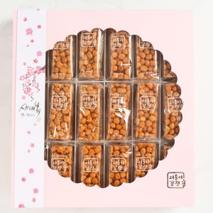 [수제 오란다 선물세트🎁] 부드러운 디저트 쿠키떡답례품, 러블리강정