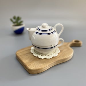 블루더블라인 핸드 페인팅 티포원, 그리다공방