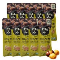 100프로 유기농 맛밤 42g X 10 깐밤 단밤 약밤 cj맛밤