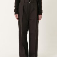 아웃셀 Dense cotton wide pant –