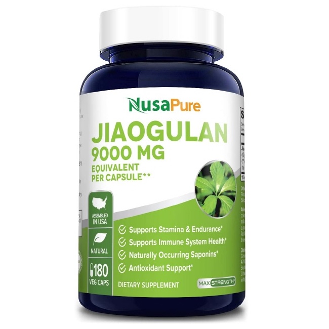 누사퓨어 <b>돌외잎 추출물</b> 9000mg x 180캡슐