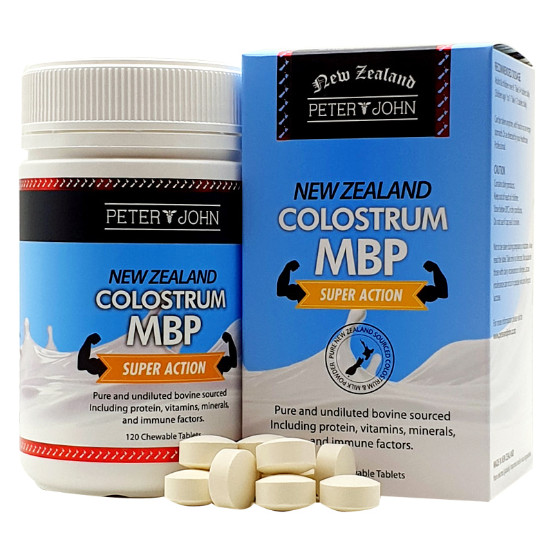 피터앤존 <b>콜로스트럼</b> 초유 MBP 120정