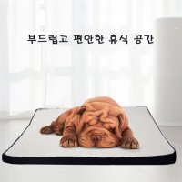 강아지 메모리폼 큰개 방석 리트리버 매트 대형견 침대