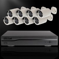 8채널 NVR CCTV IP 카메라 녹화기 풀패키지 WN008S