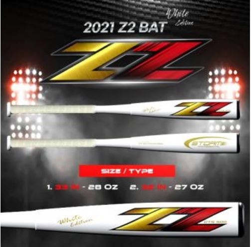 Z2 스톰 2023 스페셜 카본배트 적색