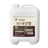 대상 청정원 햇살담은 양조국간장13L 100 발효 대용량