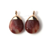 2개 자수정 펜던트 Wired Amethyst Stone Pendant x 악세사리 부자재 STO-006-A