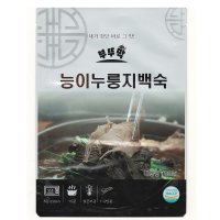 부뚜막 능이누릉지백숙 900g/1팩 상온보관 1년/ 미국 FDA 승인 시설 천암푸드 제조 상품  900g 1팩  1개  900g