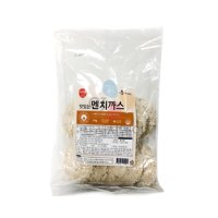 하늘푸드 이츠웰 맛있는 멘치까스 100g X 10입 1kg 냉동