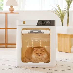 pepe 펫드라이룸 + 올인원 필터 + 규조토 바이오패드 + 센트파우치 4p 세트  DR-100PRO  화이트  1개