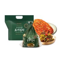 PEACOCK 조선호텔 포기김치 4kg + 열무김치 1.5kg