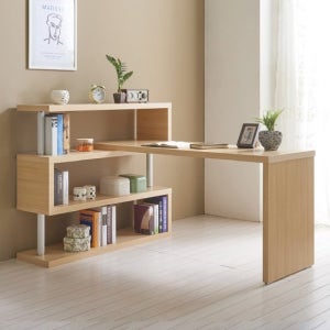 가이온 엘린 4단 1600 디자인 책장책상