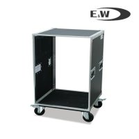 E&W KR-16UF 이앤더블유  랙 렉케이스 하드케이스 음향장비렉 앞뒤문없음 영국제 최고급바퀴 적용