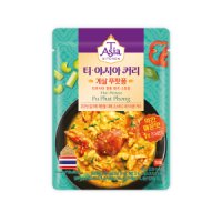 티아시아키친 티아시아 게살 푸팟퐁 커리 전자레인지용 170g