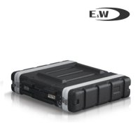 E&W ABS PC-2U 이앤더블유 플라스틱 장비 렉케이스 2구