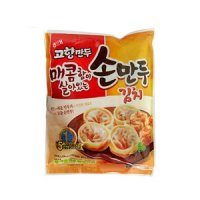 해태제과 고향 김치손만두 1100g 3개