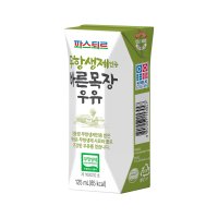 롯데웰푸드 파스퇴르 무항생제 바른목장 우유 125ml