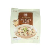 천일식품 초록마을 우리아이입안애 한우 불고기 볶음밥 400g