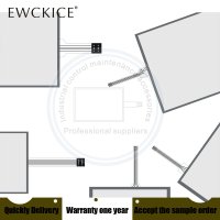 새로운 HMI PLC 터치 스크린 패널 멤브레인 산업 제어 유지 보수 액세서리 H1140-45 45