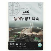 천암푸드 부뚜막 프리미엄 능이누릉지백숙 900g 1팩 상온보관 1년 무항생제 수출상품