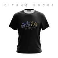 핏섬 Fitsum 판타지아 반팔티셔츠 남여공용 배드민턴의류