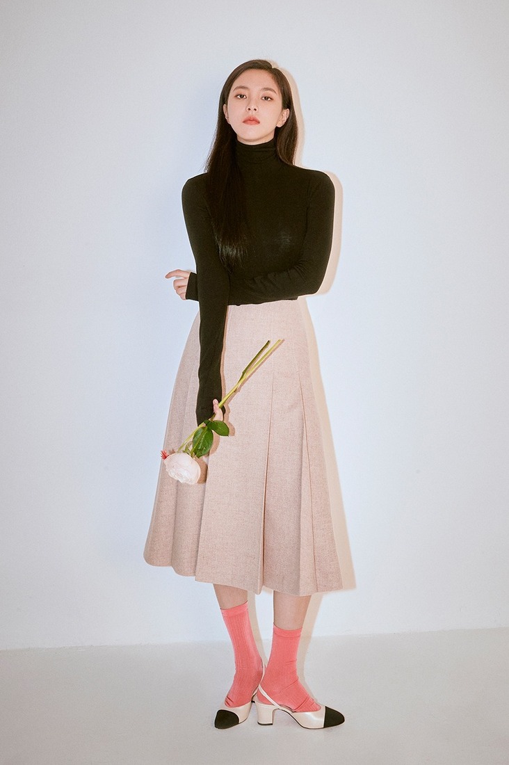 [하나보] ,NO.1 SKIRT - BEIGE