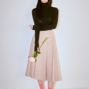 [하나보] ,NO.1 SKIRT - BEIGE