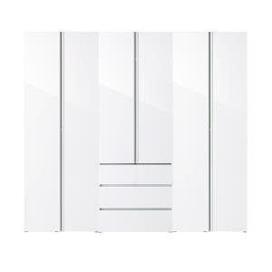 한샘 샘베딩 클로즈 옷장세트 240cm높이216cm 서랍형 6종