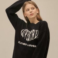 [러브이즈트루] PO HEART KNIT(BLACK) 4299414