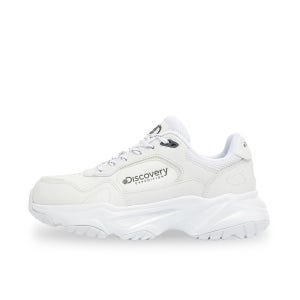 [디스커버리 공식몰] 조거 플렉스 (화이트) DXSH2111N-WHS [운동화,키높이,남자,여성,어글리슈즈,발볼넓은,발편한,신발,커플,가벼운,워킹화]