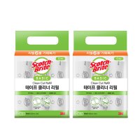 3M 스카치브라이트 베이직 테이프클리너 대형 리필 6개입x2개