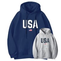 더팀 USA 기모 후드티 남여공용