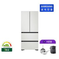 [방송]삼성 비스포크 김치플러스 냉장고 코타화이트 586L RQ58A9