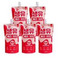 마이베프 무항생제 펫밀크 생유베리마치 200ml  크랜베리맛  5개